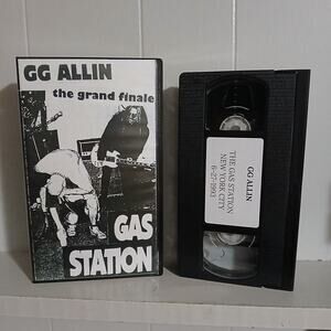 GG Allin Final Performance VHS The Gas Station NYC June 1993 Punk Rock Live